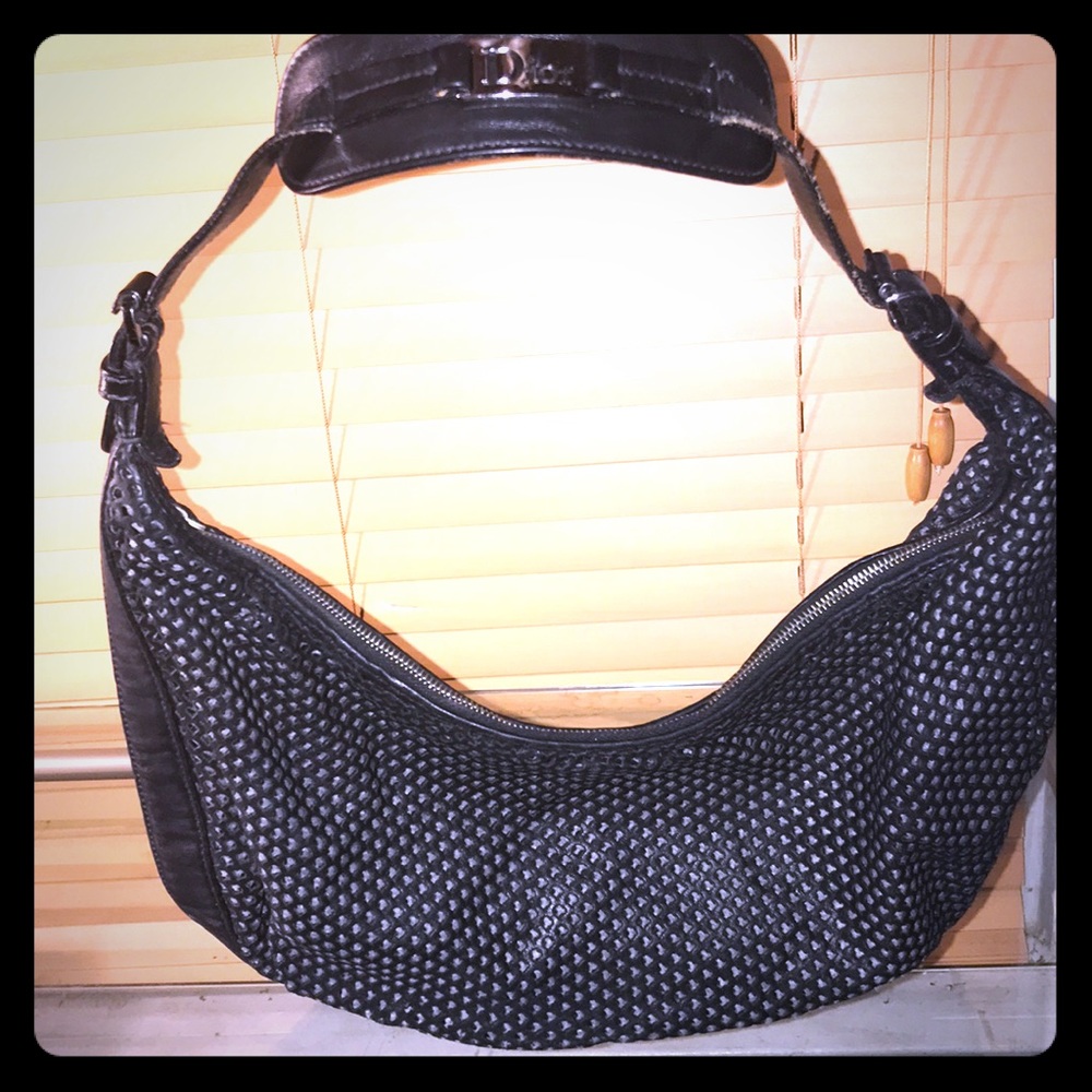 Dior leather handbag